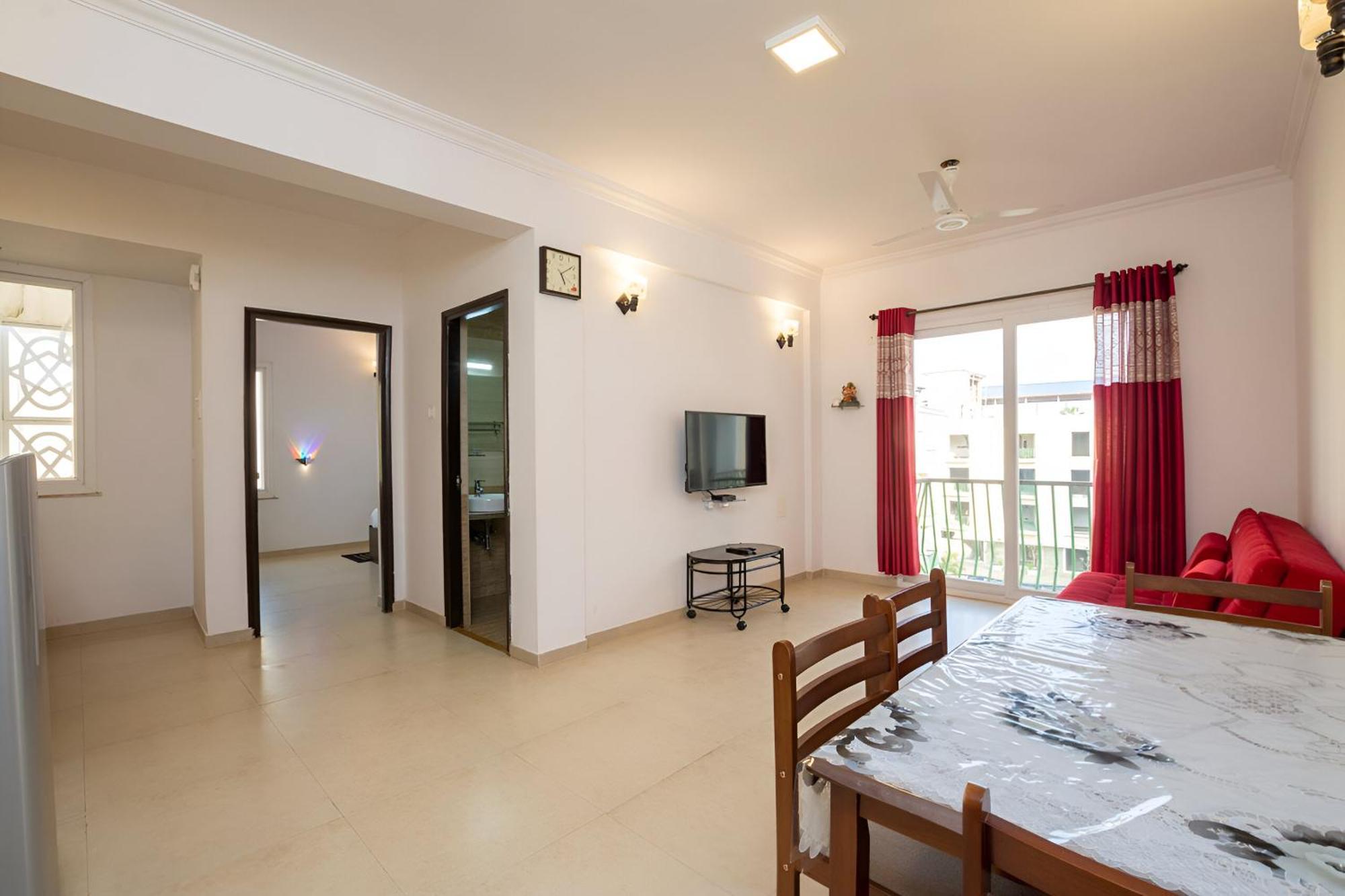 Ronnie's Studio Apartment Arpora Esterno foto